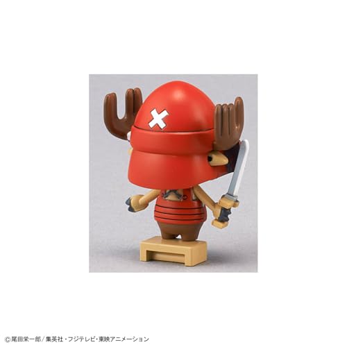 Bandai ONE PIECE Chopper Robo 3 & 5 Plastic Model Kit Chopper Submarine and Crane Color-Printed