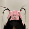 Pink Rabbit Headband Funny Fun Headband Catch Bangs Pull Hair Bundle Cartoon Headband