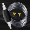 Siphon Hand Pump Manual Hand Pump for Gas Petrol Oil with Syphon Hose Portable High Flow Car Fuel Transfer Pump