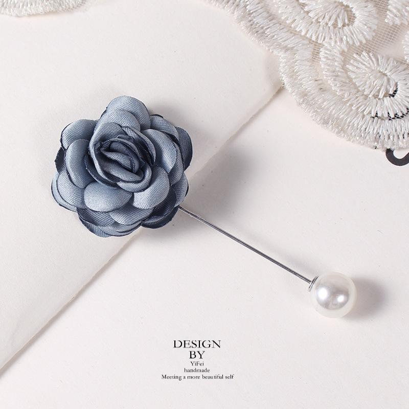 Brooch Female Japanese Flower Anti-Light Pin Temperament Versatile Corsage Hipster Suit Collar Accessories New
