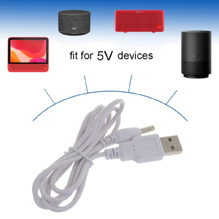 USB to 4.0x1.7mm Power Cord, 1-Pack USB 2.0 A Type Male to 4.0x1.7mm DC 5V Power