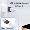 Type C To USB Adapter 3.1 10Gbps OTG Converter Portable Type C Adapter High Speed Data Transfer for Phone Tablets