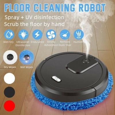 Neue 3 In 1 Smart Reiniger Roboter Staubsauger Haushalt Boden Nass Trocken Befeuchtung Fegen Wischen Maschine Aufladen