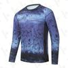 Spring and autumn fishing wear, men's long-sleeve fishing wear, sea fishing boat, lure fishing, quick-drying, breathable sun-protection fishing wear