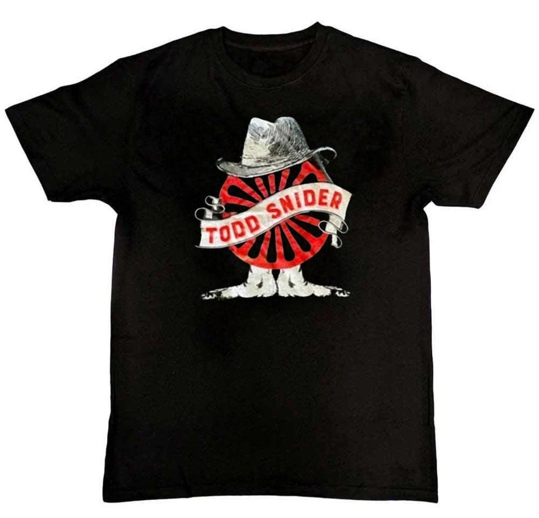 Todd Snider Band Dark Heather Graphic PrintMens T-Shirt L