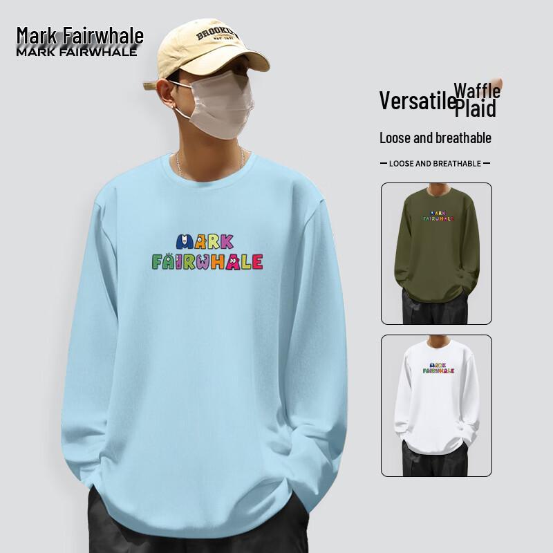 

Mark Fairwhale Men s Waffle Knit Long Sleeve T-Shirt 2XL