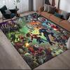 Multiple Characters of Death Note Anti-Slip Floor Mat, Rectangular Carpet for Living Room, Sofa and Game Zone.xwn
