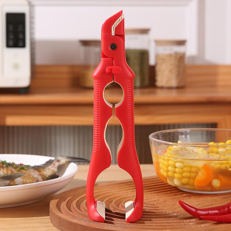 1Pc Anti-Scald Clip Silicone Kitchen Anti Scald Plate Bowl Dish Pot Holder Anti-Hot Clip Lifter Kitchen Accessories Gadget