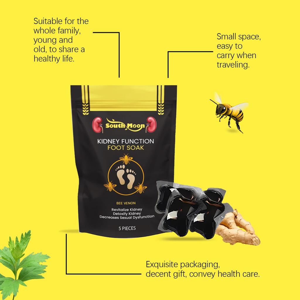 South Moon Herbal Essence Foot Soak Beads For Relaxation And Pain Relief In 5 Pieces