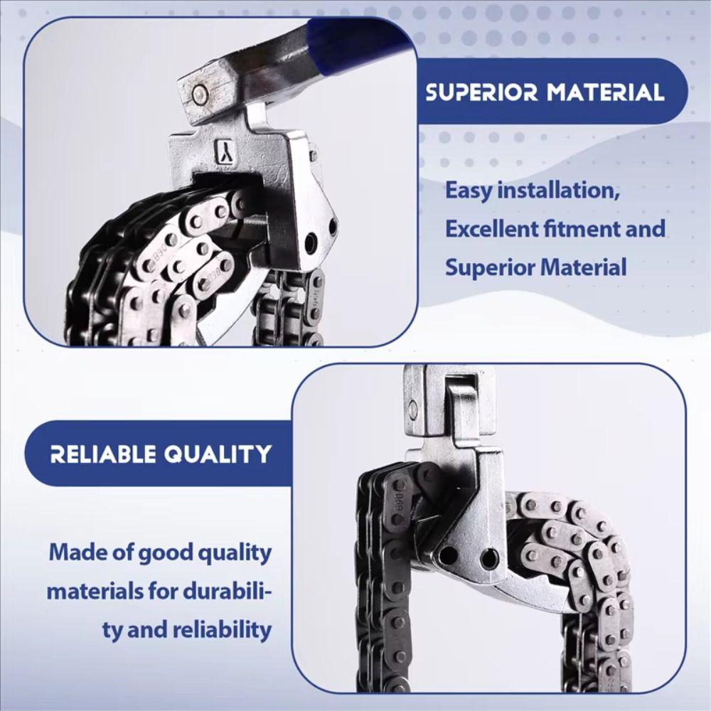 Adjustable Grip Oil Filter Wrench Heavy Duty Oil Filter Removal Tool  Auto Car Repairing