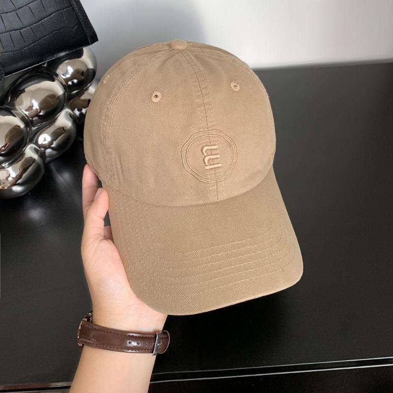 Retro embroidered letter baseball cap men's and women's sunshade simple personality street leisure cap