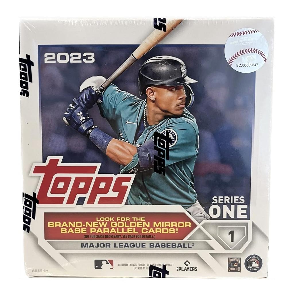 2023 MLB Baseball Cards - Topps Series 1 Mega Box, 256 Cards