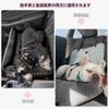 Freemos Car Bed for Small Pet Safety Seat for Removable One Dogs, Washable, Vehicles, Anti-Ejection, (Black, Size)