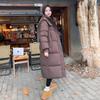New Winter Cotton-padded Jacket for Women, Long Down-padded Jacket, Thickened Over-the-knee and Ankle Loose Bread Coat, Cotton-padded Jacket