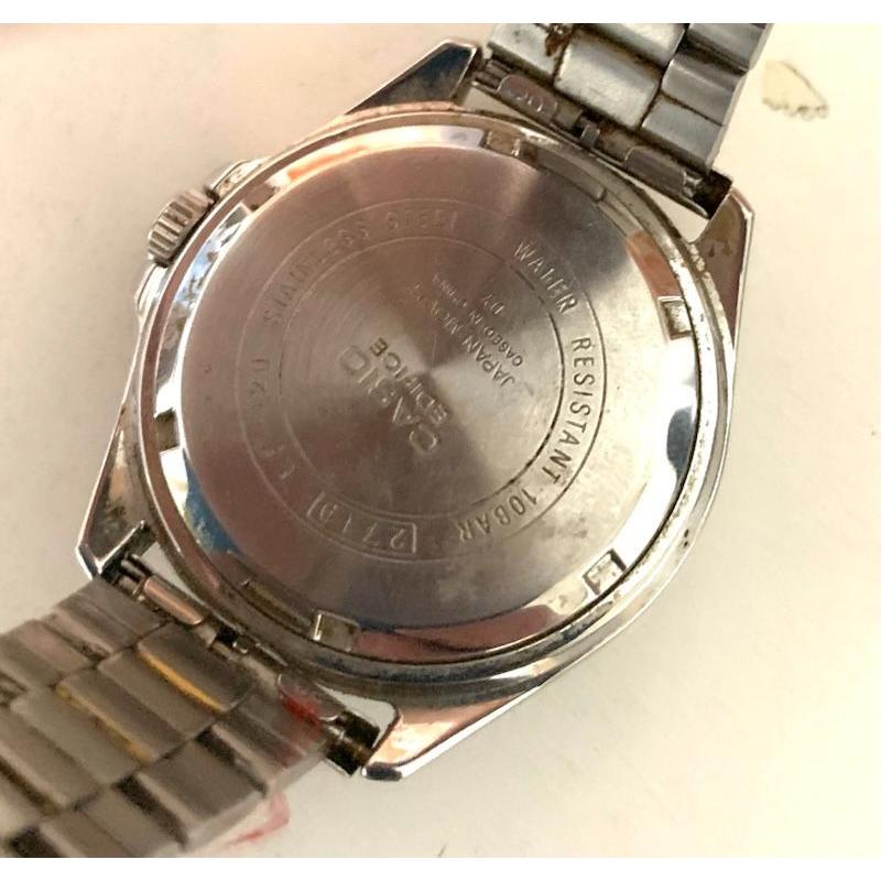 Used [Working Product] CASIO EDIFICE Quartz Men's Watch #217