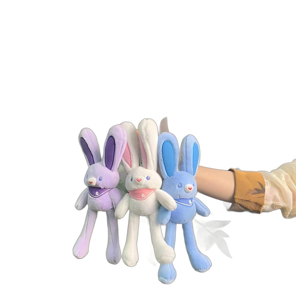 Rabbit Sweet Plush Doll Keychain Cute Soft Toy Accessory Perfect For Collectors Or Gifts
