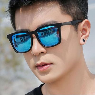 Unisex Sonnenbrille mit quadratischem Rahmen Modisch Uv400-Schutz Strand-Sonnenschutz Kunststoff Stilvolle Sonnenbrille