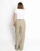 Kulsiseu Cs Belt Wide Slacks-048 (Beige)