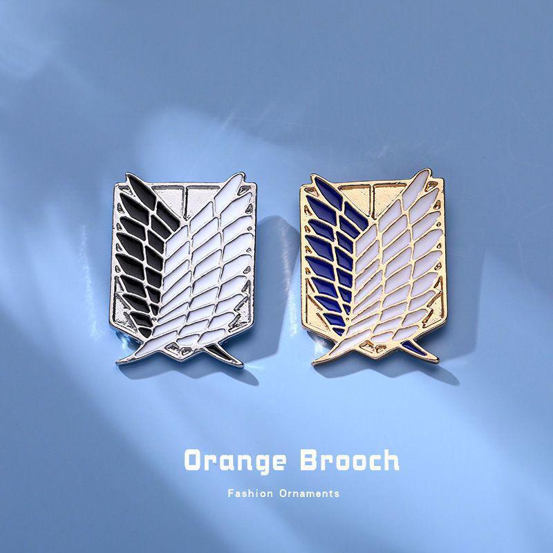 Broche Ataque dos Titãs: Broche Asas da Liberdade - Eren Corpo de Exploração Acessório