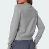 VAYLA Women's Autumn Sweater Cardigan Casual Solid Color Long Sleeve O Neck Button Up Knitwear Y2K Vintage Streetwear