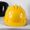 ABS Three-Rib Construction Safety Helmet: Breathable, Anti-Smash, Insulated, National Standard Certified for Summer Workers.