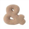 Plush Abc Alphabet Pillow For Children With Sheep Wool Fabric And Soft Support