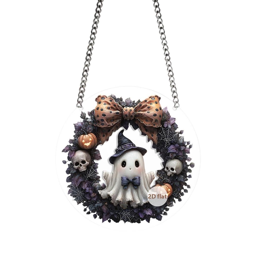Halloween Pumpkin Lantern LED Light Hanging Ornament for Home Garden Patio Porch Tree Decoration Indoor Outdoor