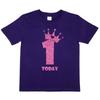 Birthday Kids 1 Today Age 1 In Pink Glitter Happy Birthday Present Kids T Shirt