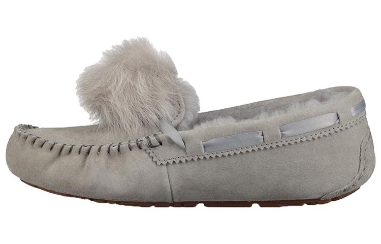 UGG Dakota Помпон Слипоны Серые Женские 1019015-SEL 36