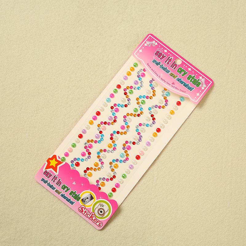 52 Unique Styles: DIY Acrylic Rhinestone Stickers – Creative Decorative Stationery