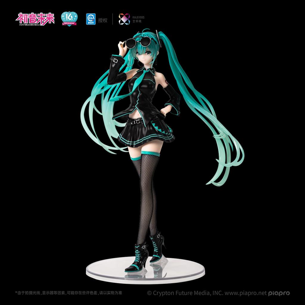 Hot Latest Original Hatsune Miku Figure Stylist 16th Birth Date Commemoration Action Figurine Anime Collection Model Doll Xmas Present