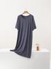 Women's Plus Size Short Sleeve Loose Sleepwear Dress