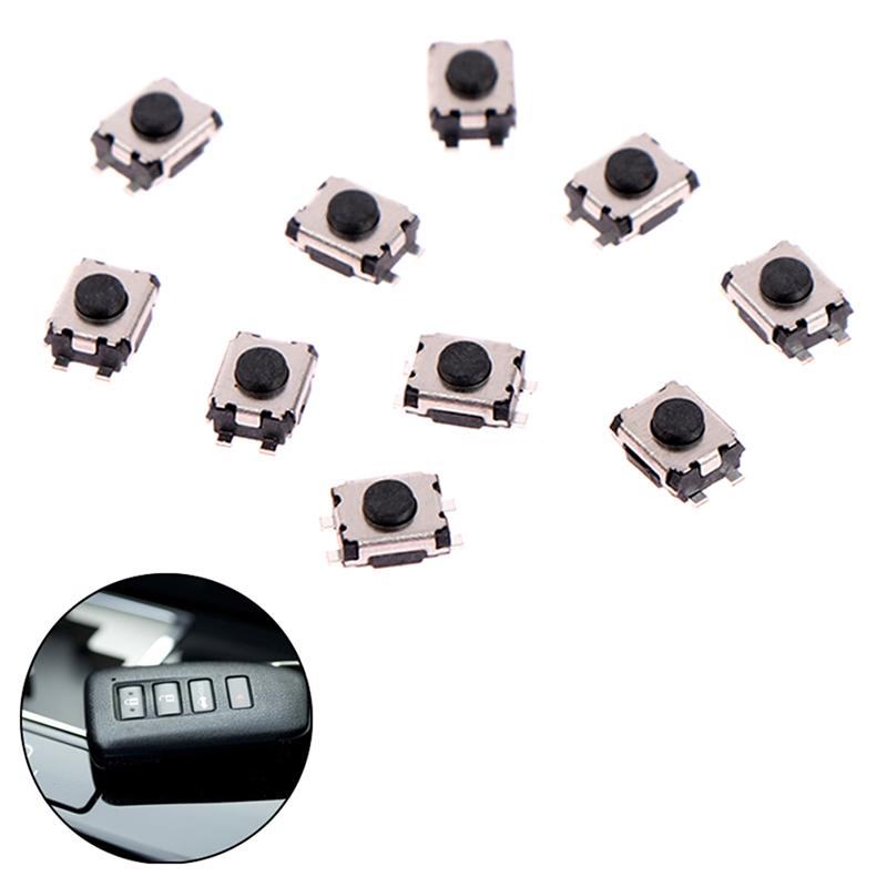 10Pcs 4 Legs Micro Switch For C1 C2 C3 C4 C5 Remote Key Fob Repair Switch Micro Button