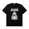 JACKSON SHARKROT Jackson Electric Guitar with Short Sleeve Tshirt Rock Band Outfit Casual Tshirt for Unisex and Women