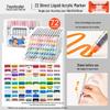 Touchcolor Direct-Liquid Soft-Tip Acrylic Art Markers
