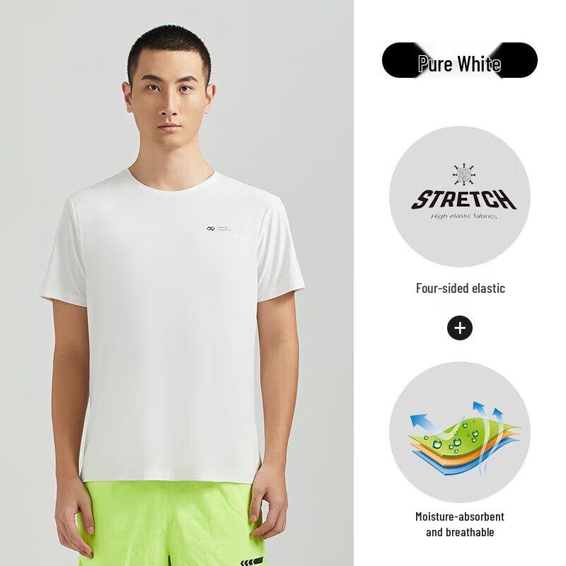 TECTOP Outdoor Quick-Dry Fitness T-Shirt L