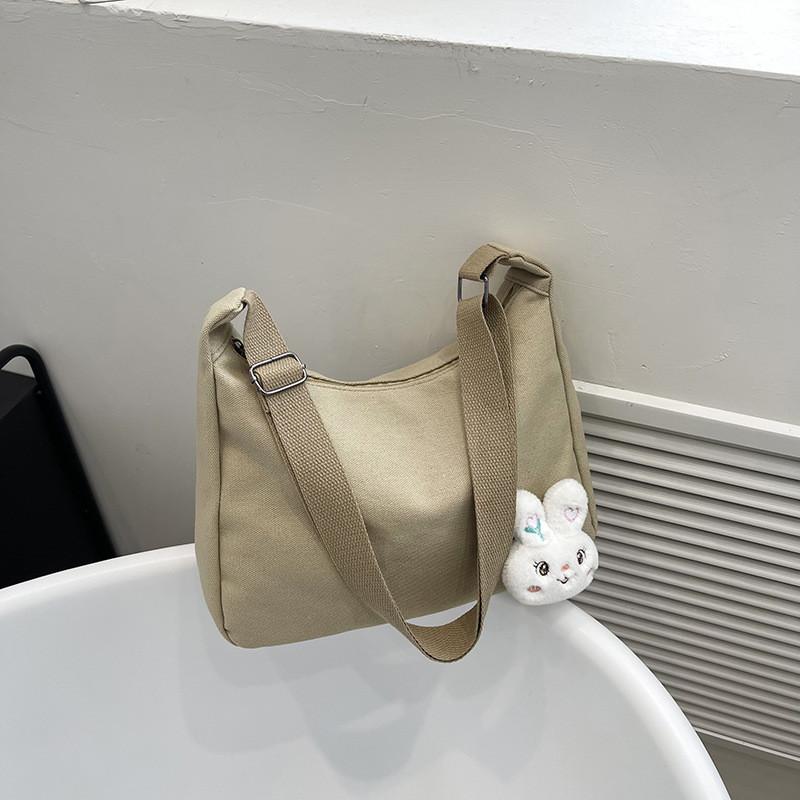 Stylish Canvas Tote Bag For Women In Summer Perfect For Casual Commute And Daily Use