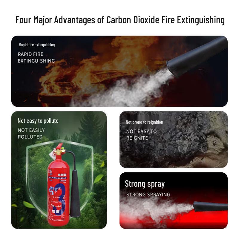 Xinxin 3kg CO2 Fire Extinguisher (New National Standard)