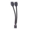 1Pc Computer Motherboard Usb Extension Cable 9 Pin 1 Female To 2 Male Y Splitter Audio Hd Extension Cable For Pc Diy 15Cm