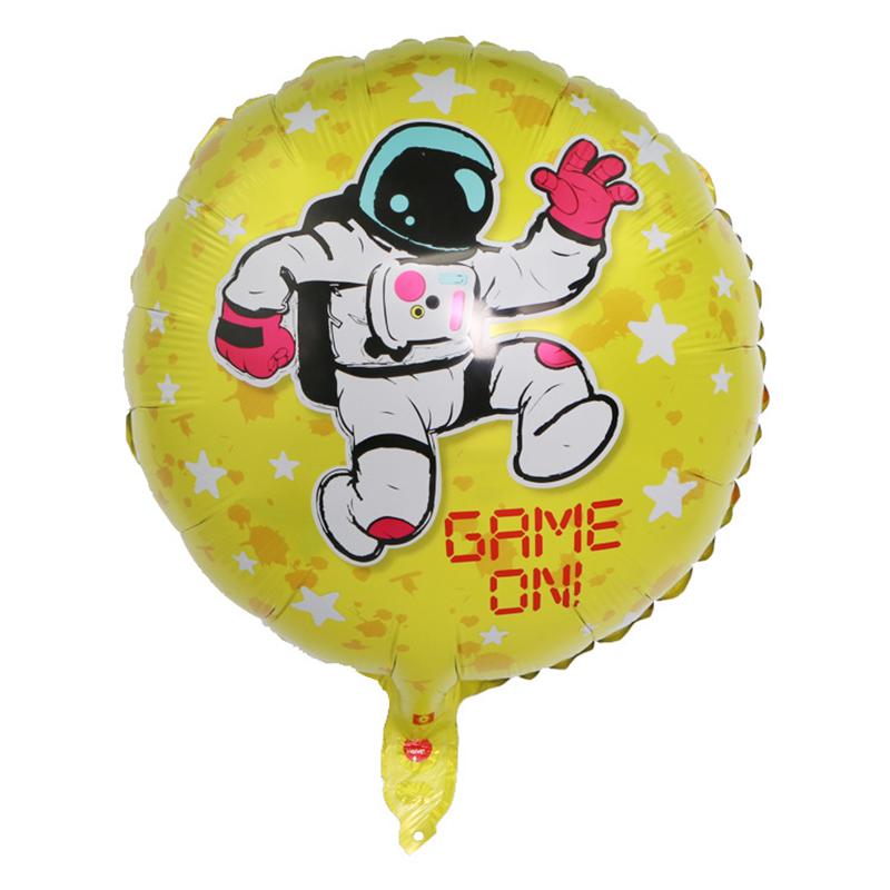 

Украшение для дня рождения воздушный шар космонавт ракета спутник детский сад DIY украшение день защиты детей подарок на день рождения воздушные шары As shown