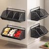 Wall-Mounted Kitchen Storage Rack