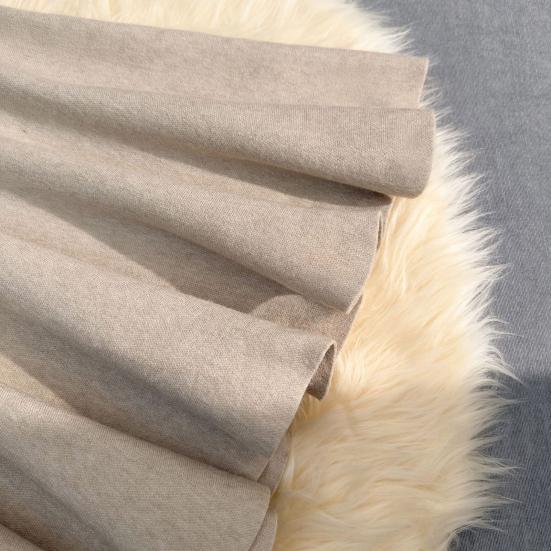 Fishtail Skirt Solid Color Elastic High Waist Knitting Skirt Solid Color Slimming