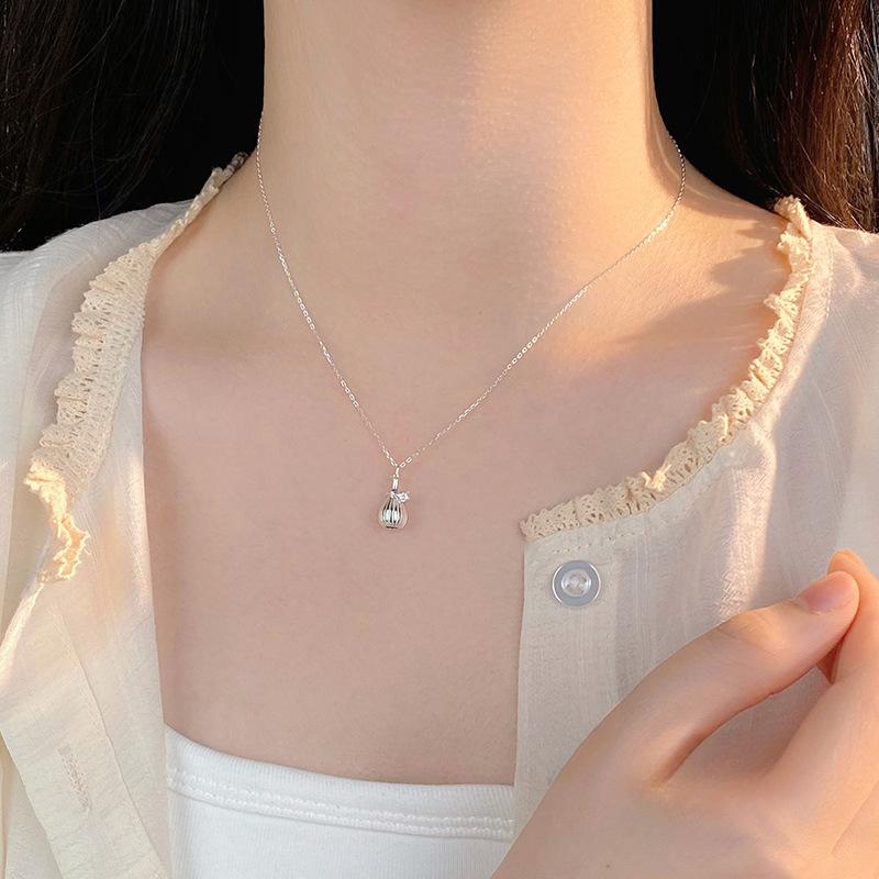Small Fresh Bottle Necklace Designed By Female Minority, Fashionable and Cool Style Collar Chain