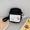 Women's bag bag new canvas bag simple shoulder messenger bag