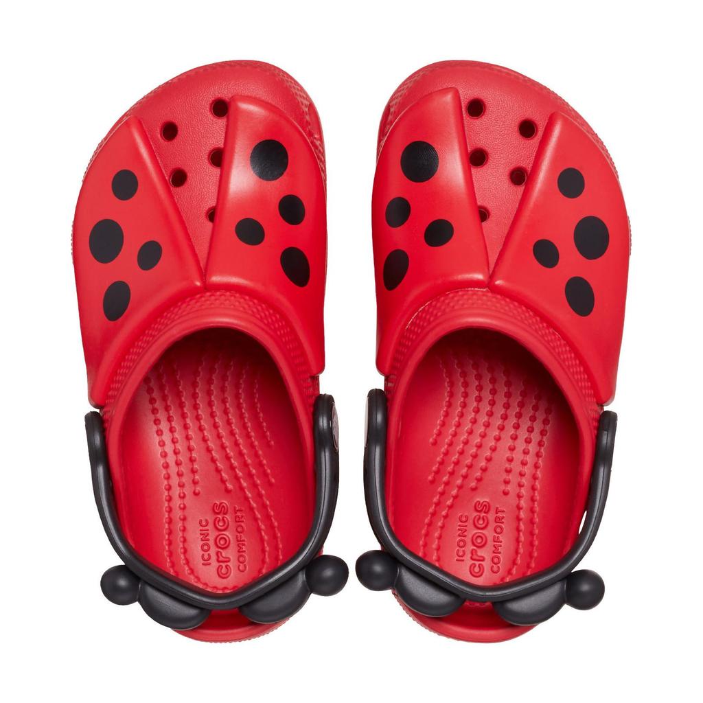 Crocs Stitch X  Round Toe Flat Kids Sandals Kids Sandals Red 210016-6WG