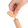 Punch-free Paper Towel Holder Cartoon Animal Head Napkin Stand Solid Wood Tissue Holder  Countertop