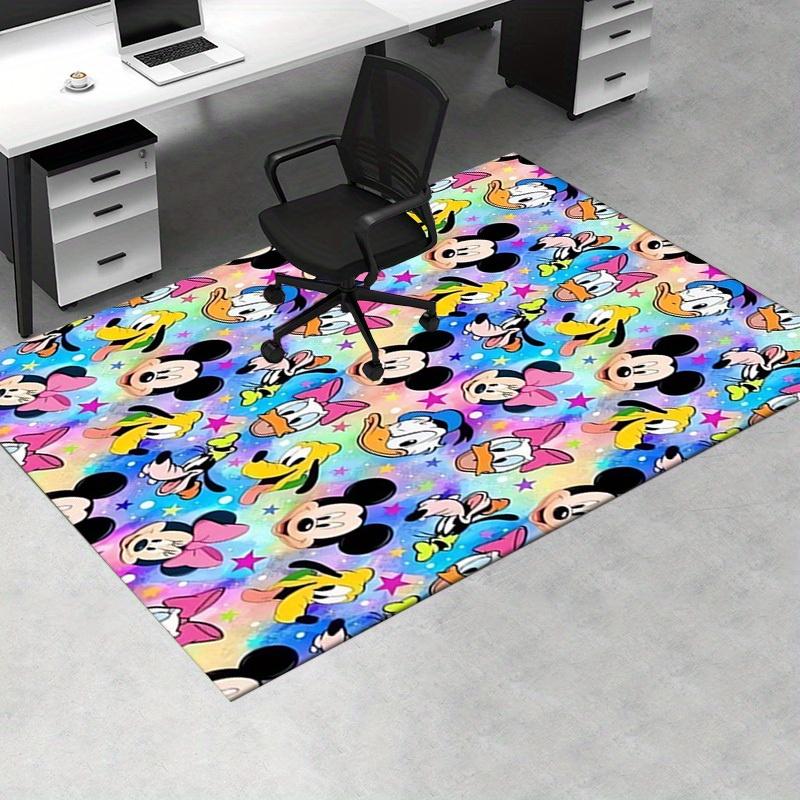 1pcMickey Mouse and Friends Patterned Office Rug, Desk Mat, Gift for