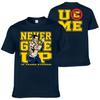 3D John Cena Wrestling Printed Top Fashionable Casual Short Sleeved Men's T-shirts - Soft Medium Stretch Polyester Fabric Summer Relaxed Fit Clothing