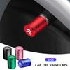 5PCS New Style Metal Alloy Car Wheel Tire Valve Stem Caps For Citroen C4 C3 C5 C1 C2 Berlingo C-Elysee C4-Picasso C4-Aircross
