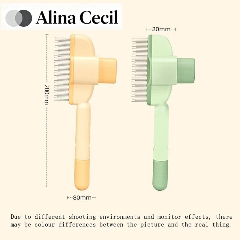 Katzenpflege Massagebürste Tierkamm Professioneller offener Knoten Tierhaarentfernungsbürste Robuster Kätzchenkamm Tierzubehör